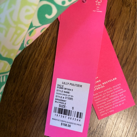 Lilly Pulitzer Women's Deidra Dress UPF 50+ size small - Picture 3 of 5